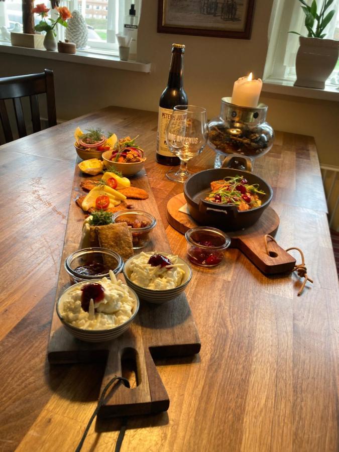 Restaurant Saelhunden Bed & Breakfast Ribe Exterior foto