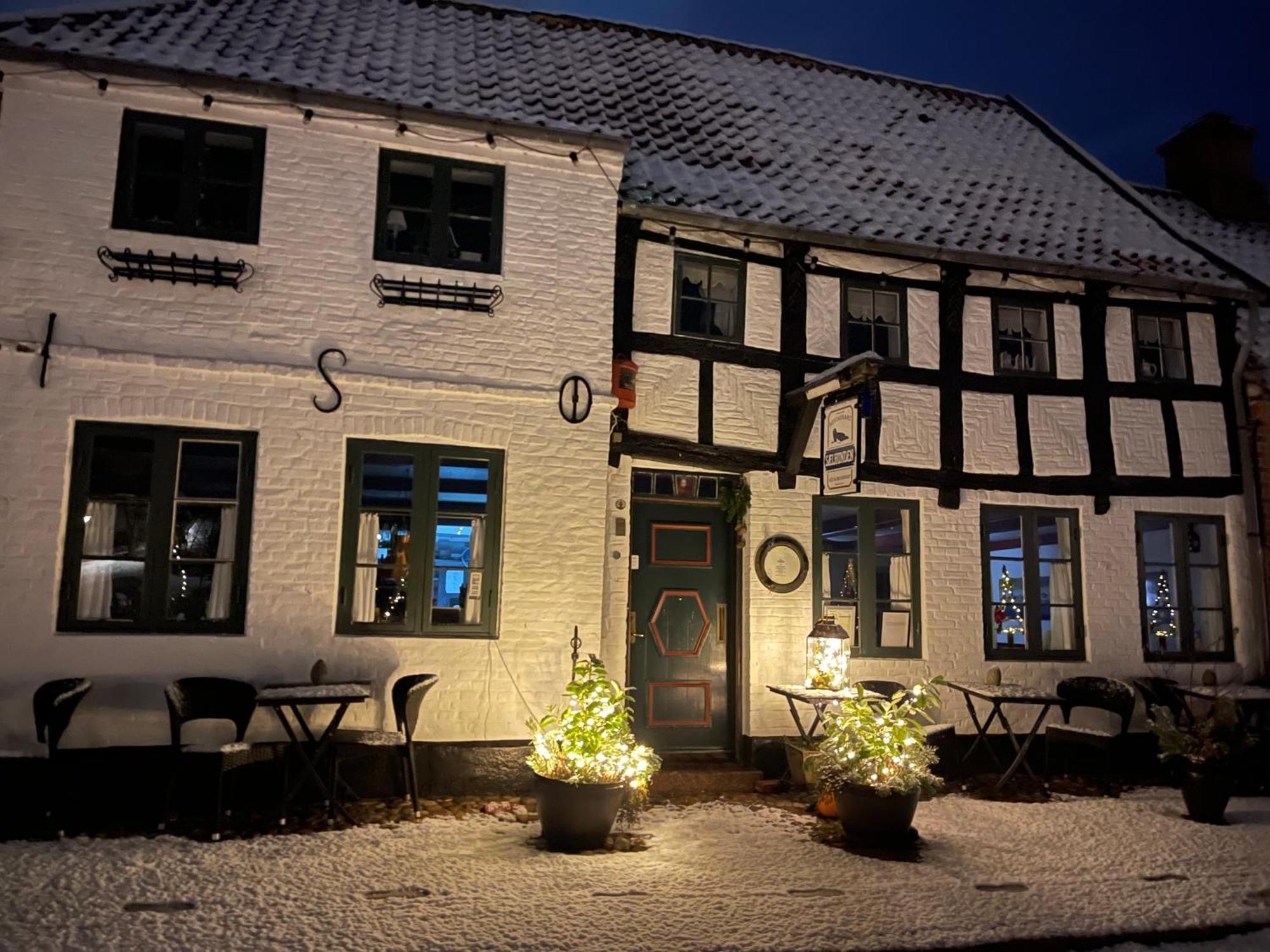 Restaurant Saelhunden Bed & Breakfast Ribe Exterior foto