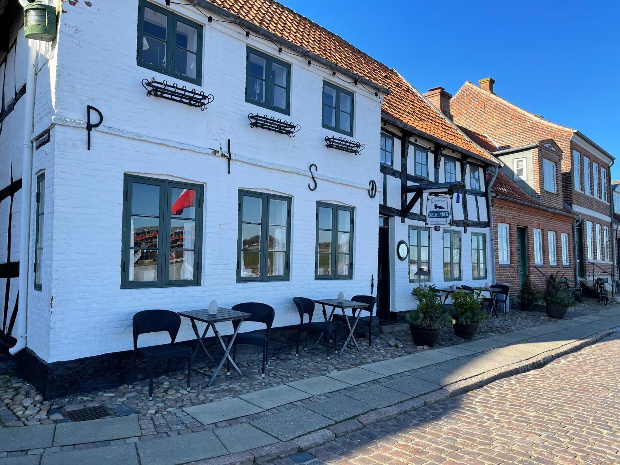 Restaurant Saelhunden Bed & Breakfast Ribe Exterior foto