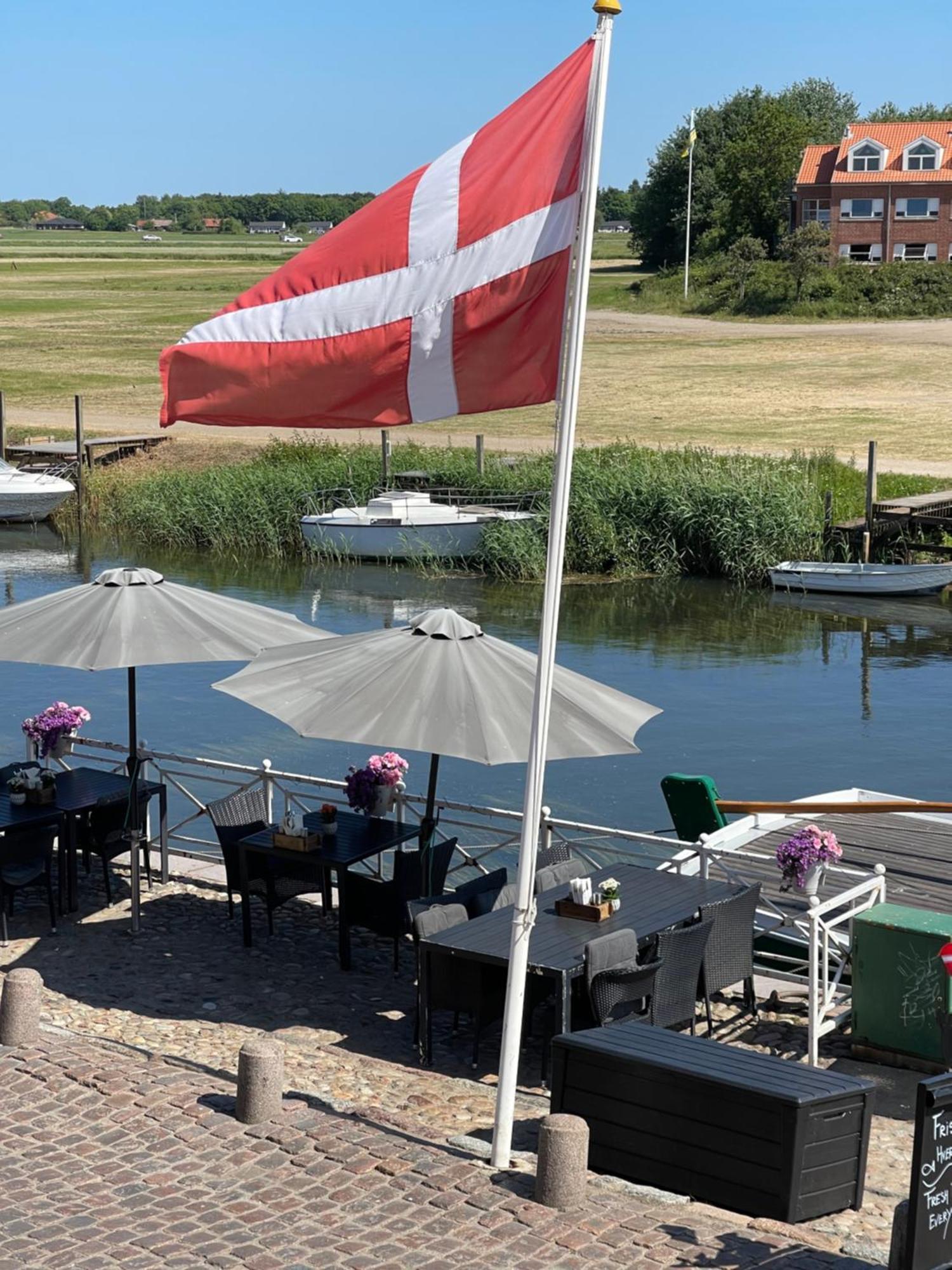 Restaurant Saelhunden Bed & Breakfast Ribe Exterior foto
